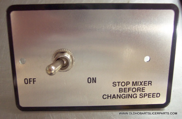 Hobart Mixer ON/OFF Switch Covers - 12 Red & 12 Black (24 Total)